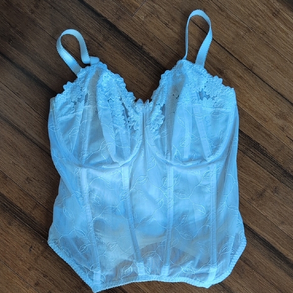 Elomi | Intimates & Sleepwear | Elomi White Mesh Lingerie | Poshmark
